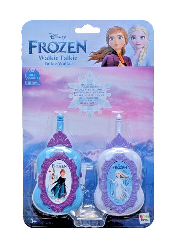 Disney Frozen Walkie Talkies for Kids Anna & Elsa Toy 2-Way Radios Gift Brand New