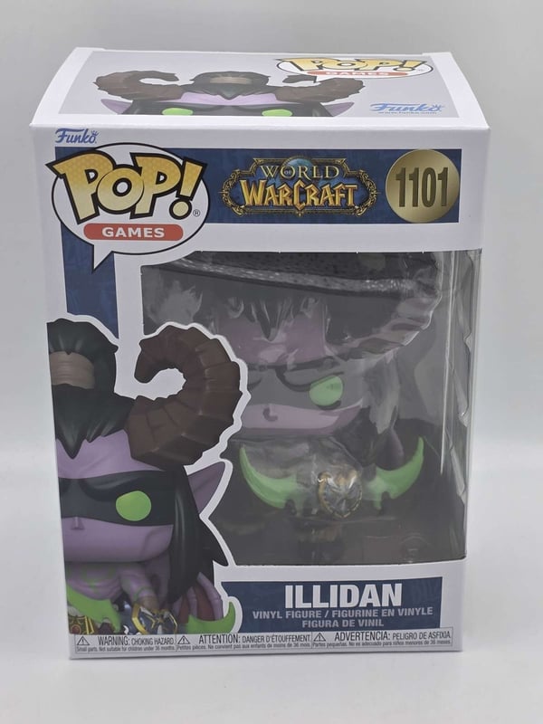 ILLIDAN World of Warcraft Funko Pop Games #1101 Brand New