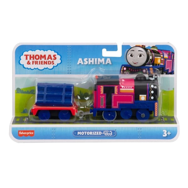 Thomas & Friends Trackmaster Motorized ASHIMA With Cargo Load Brand New ...
