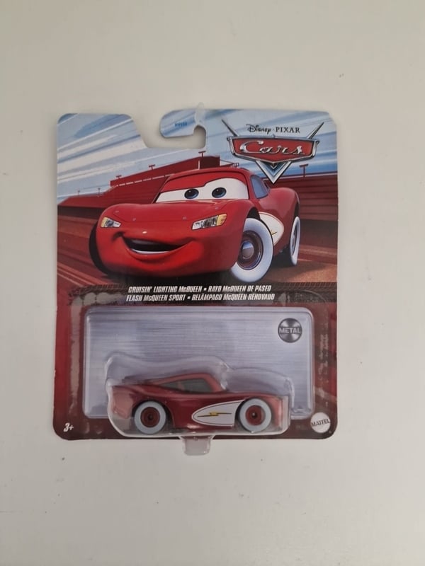 Disney Pixar's Cars Cruisin Lightning McQueen Official Mattel Diecast GKB17 Brand New