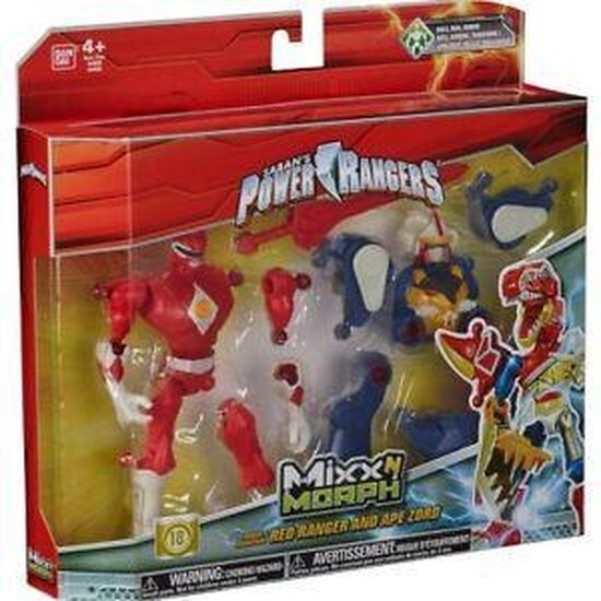 power rangers mixx n morph Red Ranger and Ape Zord Brand New | CDON