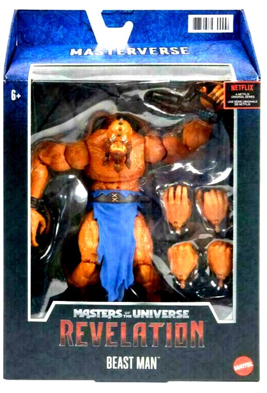 Masters of the Universe OFFICIAL Masterverse Revelation Beast Man Action Figure Brand New