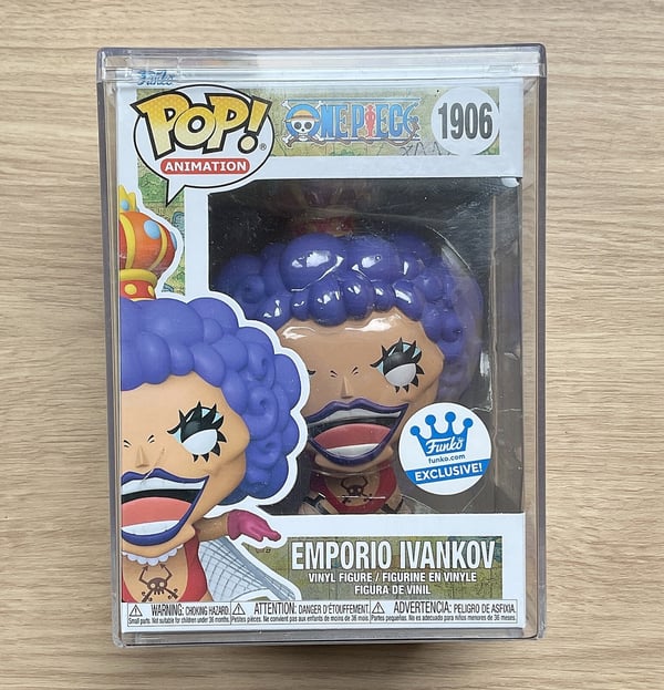 Funko Pop One Piece Emporio Ivankov #1906 + Hard Case Brand New