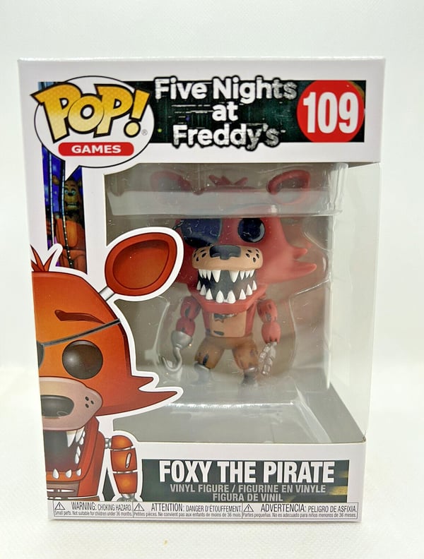 Funko Pop Vinyl Foxy the Pirate 109 Five Nights At Freddys Figure FNAF Brand New