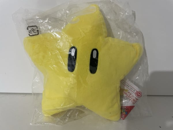 SUPER MARIO 7 INCH STAR PLUSH SOFT TOY SANEI ALL STAR COLLECTION 2021 JAPAN Brand New