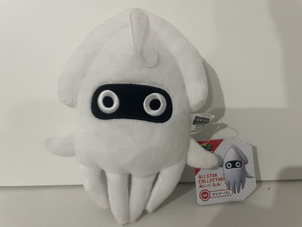 SUPER MARIO 6 INCH BLOOPER PLUSH SOFT TOY SANEI JAPAN ALL STAR COLLECTION 2017 Brand New