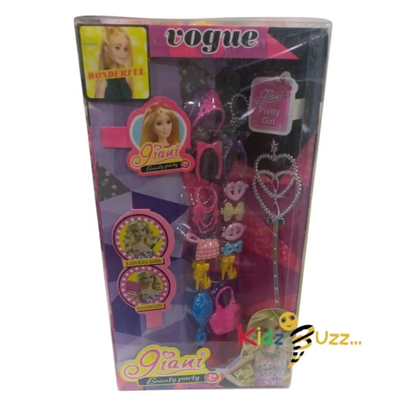 Vogue Giani Pretty Doll With Beautiful Accessories SetPretend Play Set Brand New