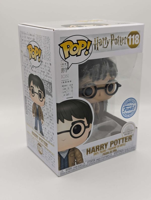 HARRY POTTER (WITH TWO WANDS) Funko Pop Harry Potter #118 Brand New