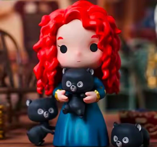 Blind Box Toys SkullPanda Pop Mart Princess With Merida Boxgift Brand New