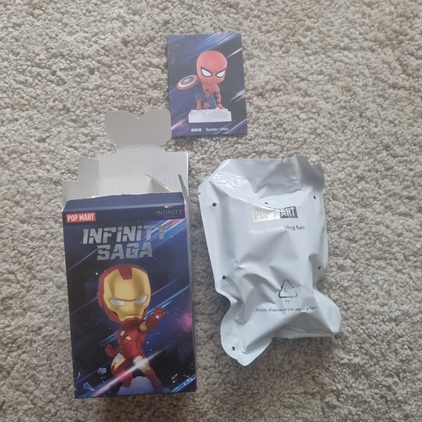 Pop Mart Infinity Saga Spider-Man Brand New