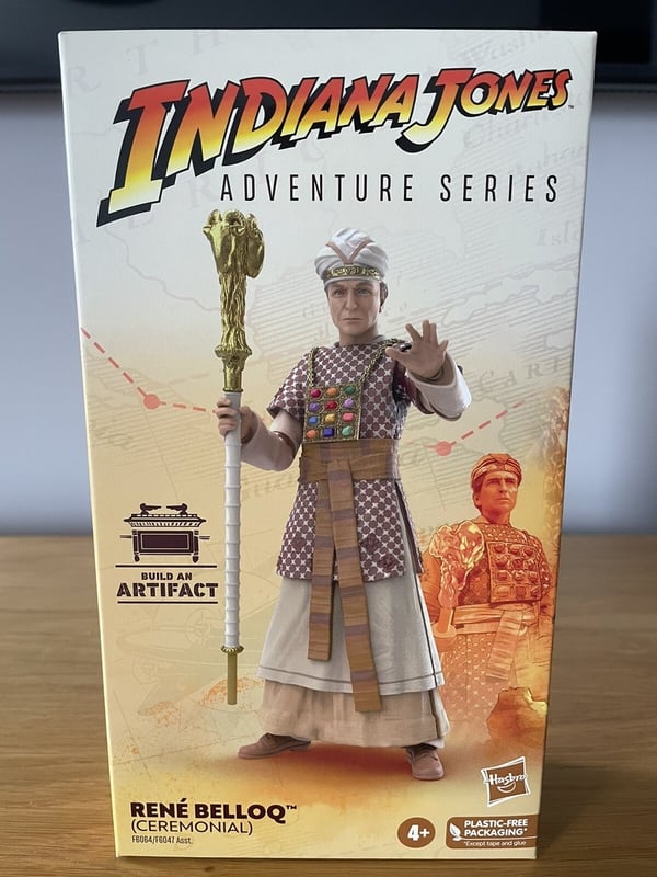 Hasbro Indiana Jones Adventure Series Rene Belloq Ceremonial Brand New