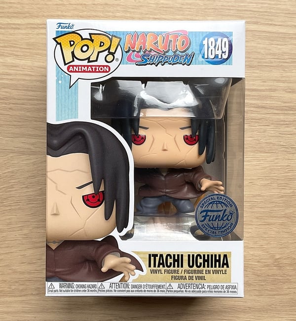 Funko Pop Naruto Shippuden Itachi Uchiha #1849 + Free Protector Brand New