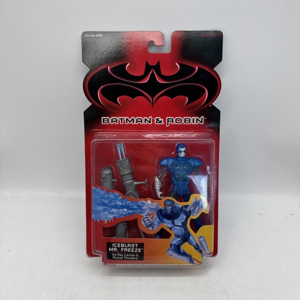 Kenner Toys Batman & Robin Iceblast Mr Freeze action figure Brand New