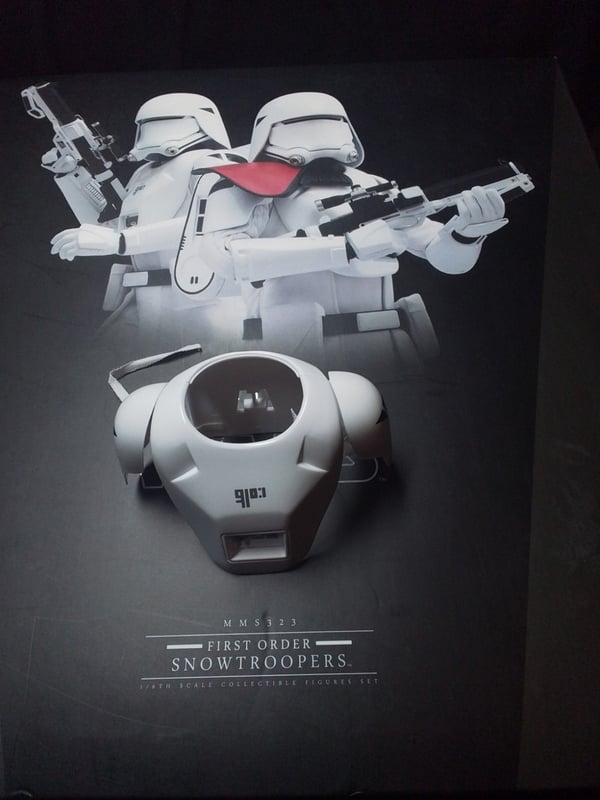 MMS321-323 Hot Toys Star Wars First Order Snow Trooper Armour Custom Kitbash 1/6 Brand New MMS321-323 Hot Toys Star Wars First Order Snow Trooper Armour Custom Kitbash 1/6 Brand New