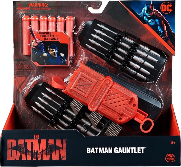 DC Batman Gauntlet with Launcher Blaster Kids Xmas Toy Gift Age 4+ Brand New DC Batman Gauntlet with Launcher Blaster Kids Xmas Toy Gift Age 4+ Brand New