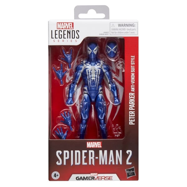 Marvel Legends Series Gamerverse Peter Parker Anti-Venom Suit Style Spider-Man Brand New