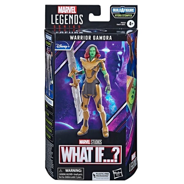 Marvel Legends 6 Disney Plus Wave 5 Warrior Gamora (HYDRA STOMPER BAF) Brand New