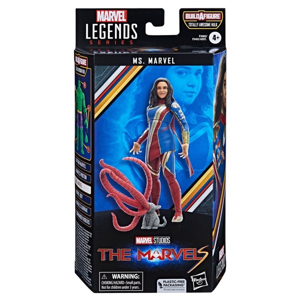 Marvel Legends 6 The Marvels Wave Ms Marvel (TOTALLY AWESOME HULK BAF) Brand New