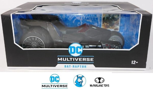 Batman Bat Raptor Batmobile For 7inch Figures DC Multiverse McFarlane ...