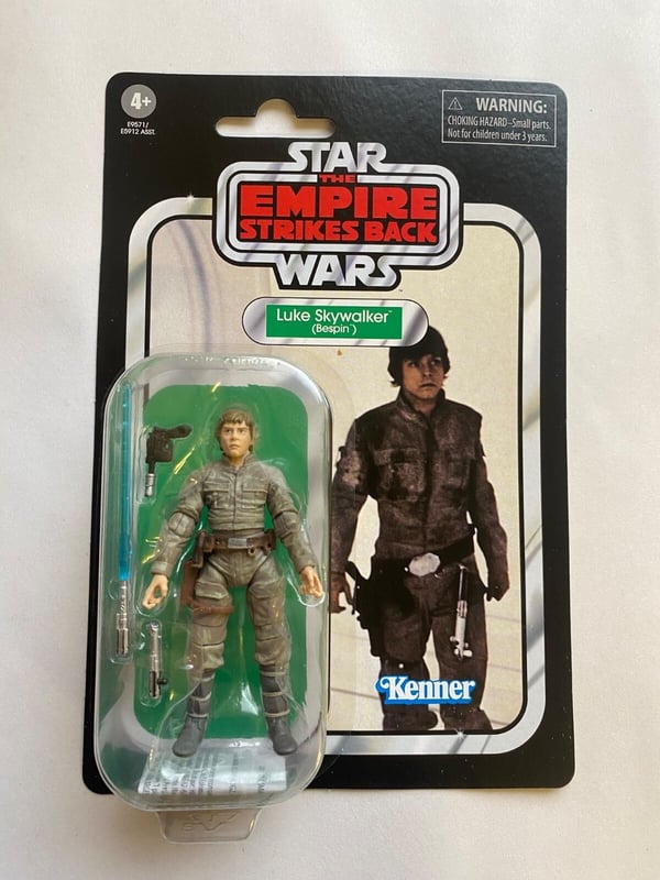 STAR WARS LE SKYWALKER BESPIN VINTAGE COLLECTIO ACTION FIGURE empire strikes Brand New