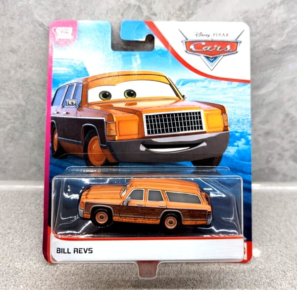 Disney Pixar Cars Bill Revs Mattel 1:55 Scale BNIB The Cotter Pin RARE Brand New
