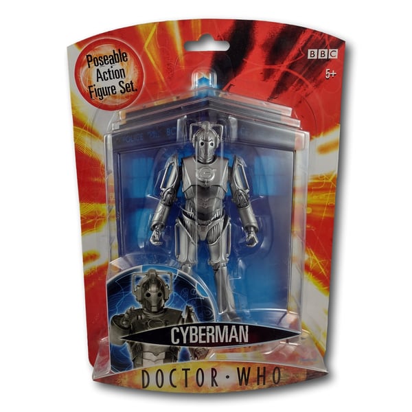 Doctor Who Cyberman Action Figure Brand New