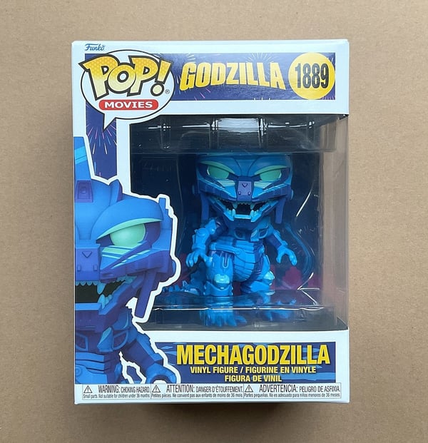 Funko Pop Premium Mechagodzilla #1889 + Free Protector Brand New