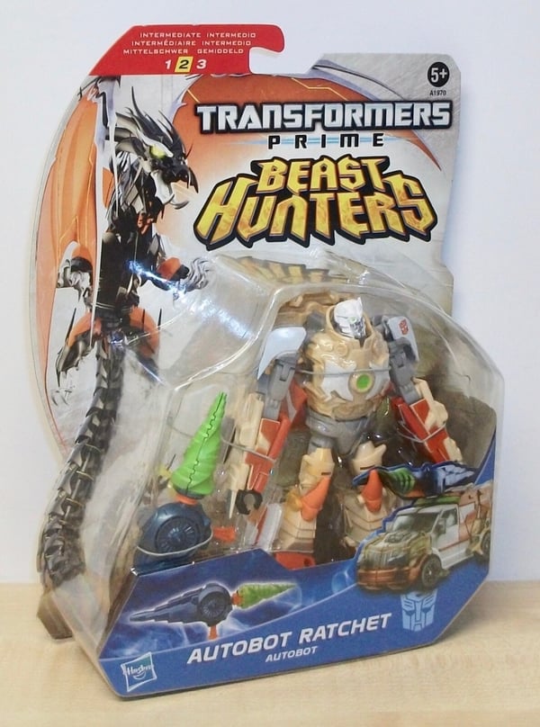 Transformers Prime: Beast Hunters Autobot Ratchet action figure Brand New