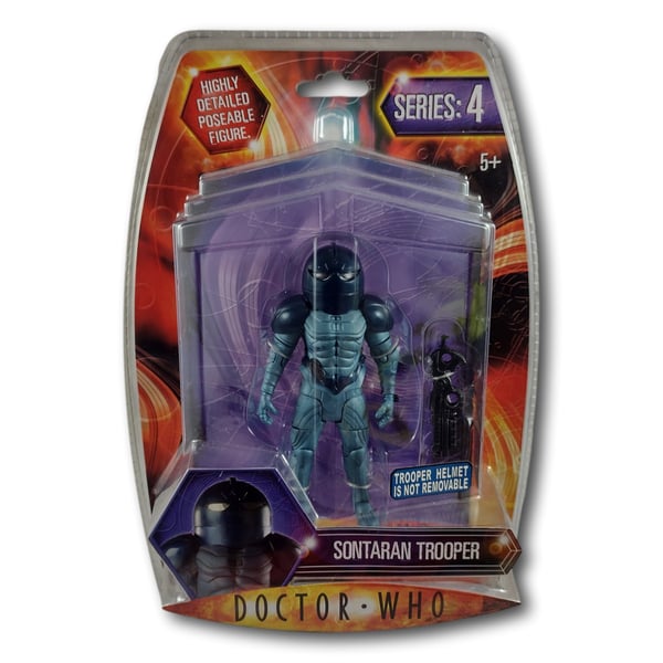 Doctor Who Series 4 Sontaran Trooper Action Figure Brand New