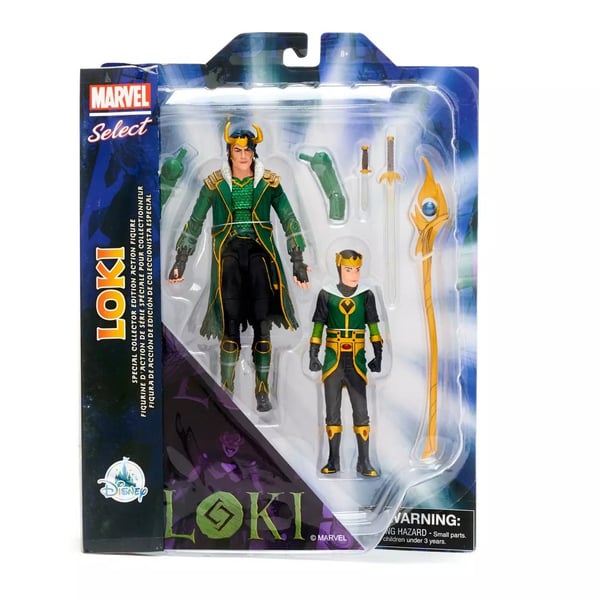 Diamond Select Marvel Loki Collector's Edition Action Figure Brand New