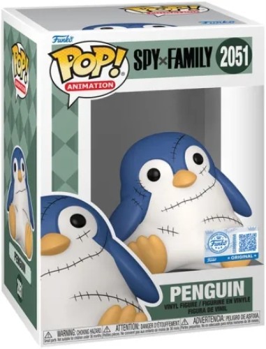 FUNKO POP: SPY X FAMILY PENGUIN W/STITCHES Brand New FUNKO POP: SPY X FAMILY PENGUIN W/STITCHES Brand New