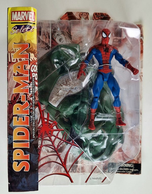 MARVEL SELECT Action Figure: SPIDER-MAN COLLECTOR'S EDITION Brand New