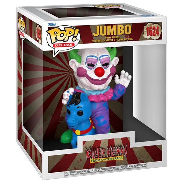 Funko Pop Jumbo (1624) Killer Klowns From Outer Space Movie Deluxe Vinyl Figure Brand New
