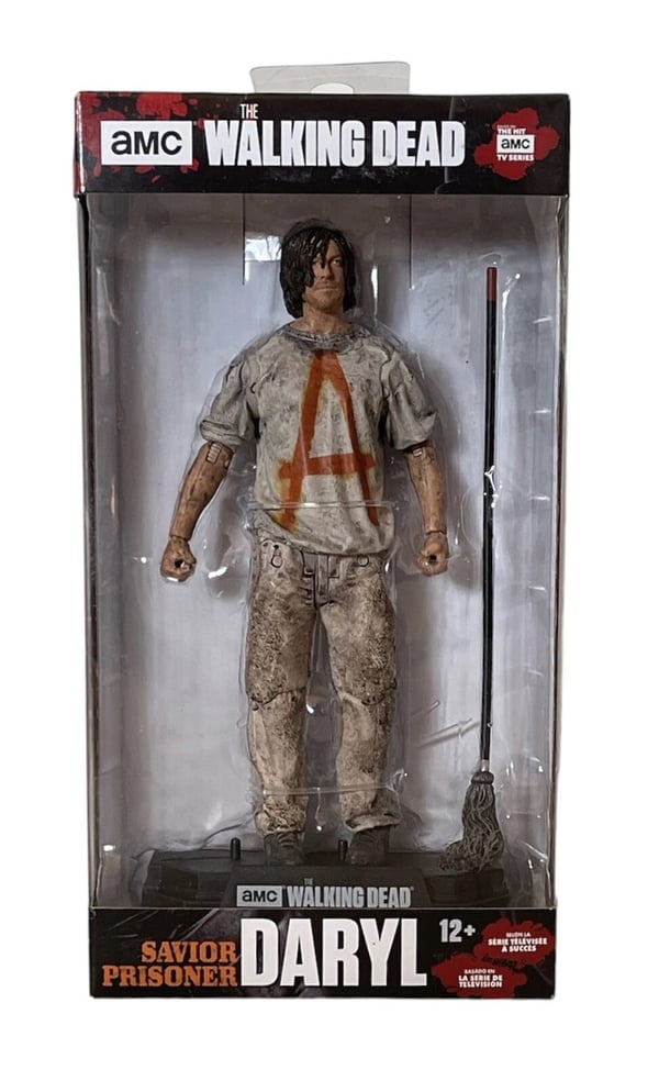 The Walking Dead Daryl Dixon Saviour Prisoner Action Figure McFarlane Color Tops Brand New