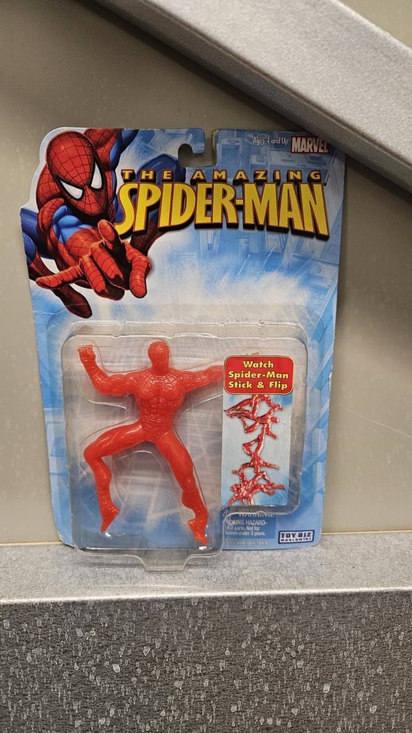 Toy Biz The Amazing Spider-Man Wacky Wall Crawler Brand New