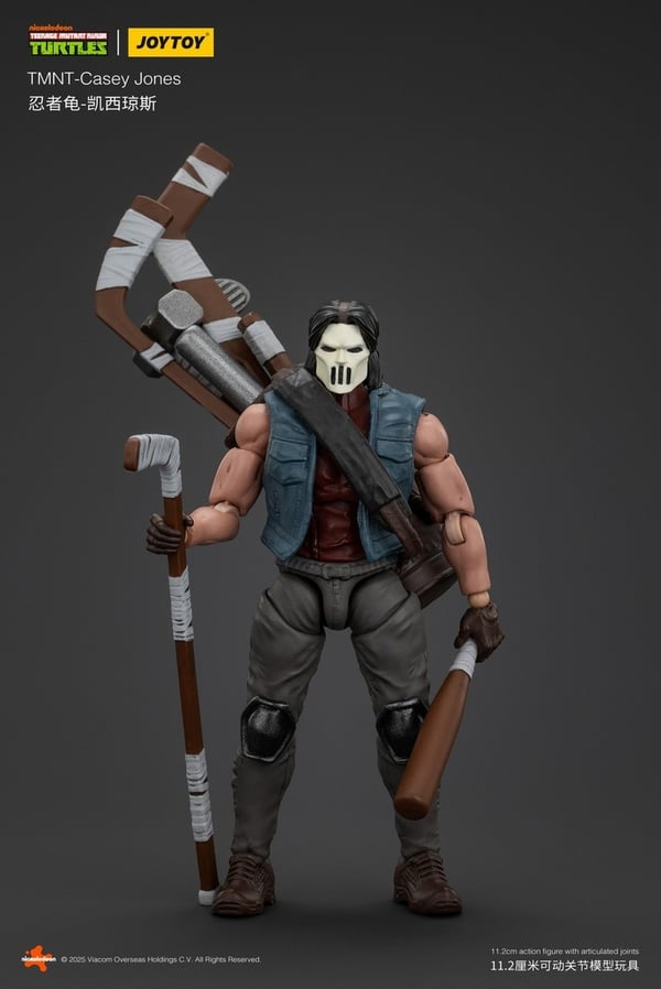 JoyToy Teenage Mutant Ninja Turtles Casey Jones Action Figure Brand New