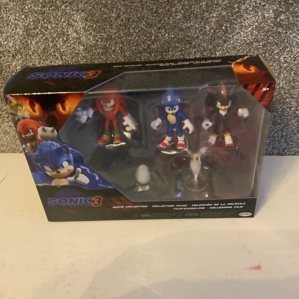 JAKKS Pacific Sonic the Hedgehog 3 Movie 25 Multi Pack 5 Figure Set Gerald Brand New