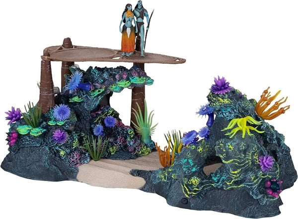 McFarlane Toys, Disney Avatar, World of Pandora Metkayina Reef with Tonowari and Brand New
