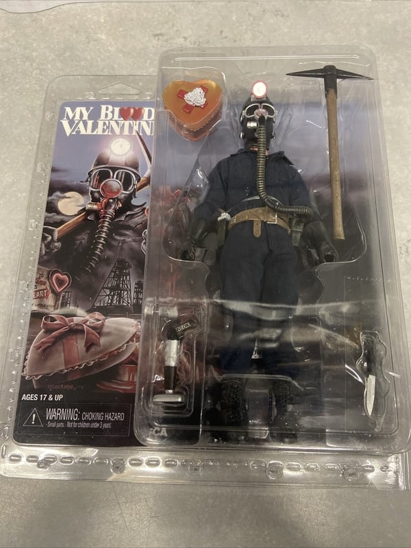 My Bloody Valentine THE MINER 8 clothed action figure NECA Brand New