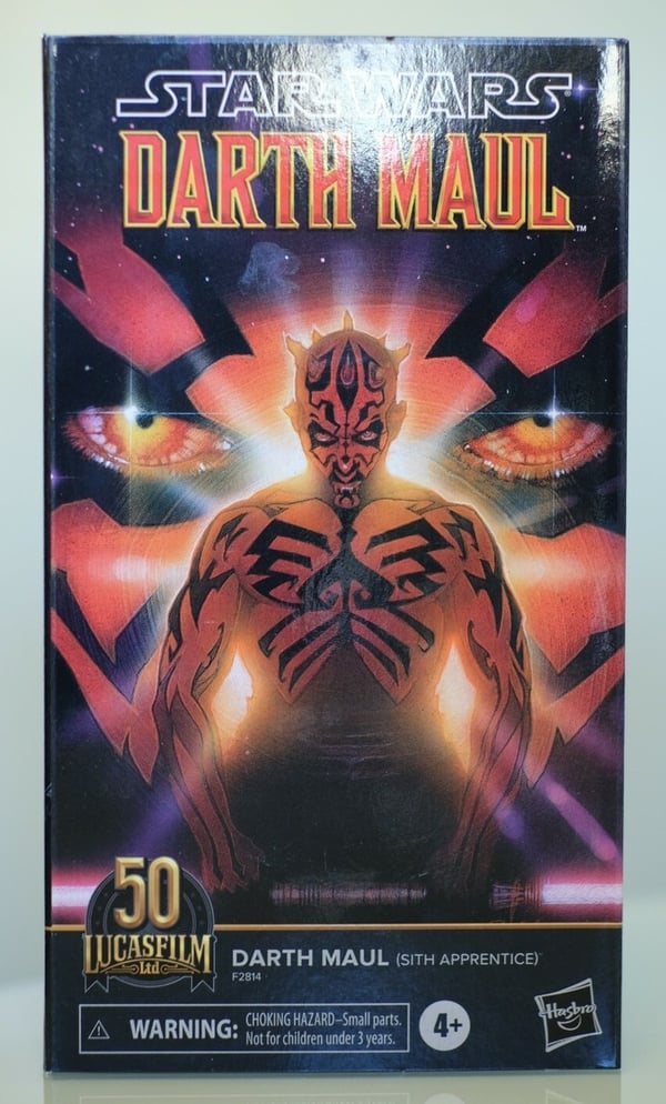 Star Wars Black Series Darth Maul Comic Book Collection Brand New