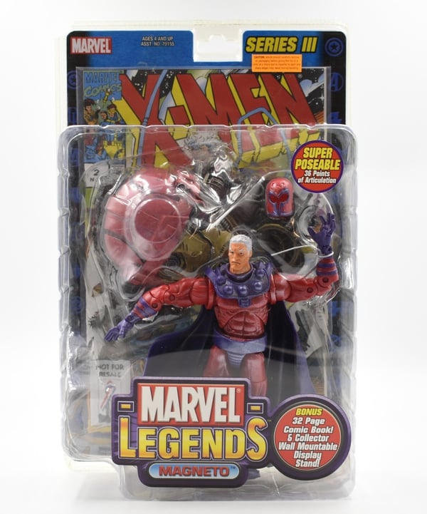 ToyBiz Marvel Legends Series III X-Men's Magneto Action Figure Brand New