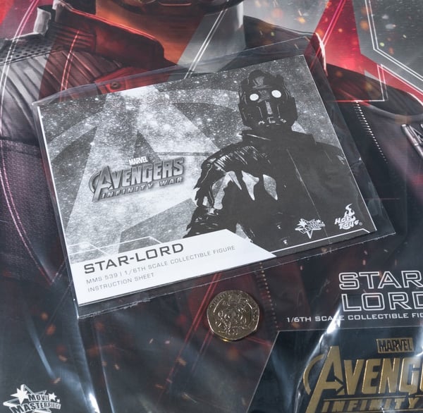 Hot Toys Star Lord Instructions Sealed Infinity War MMS539 1 6 Scale hot-toys-star-lord-instructions-sealed-infinity-war-mms539-1-6-scale