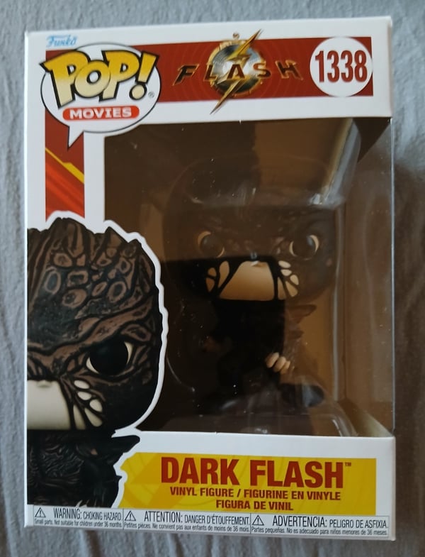 Funko Pop Movies The Flash 1338 Dark Flash Brand New