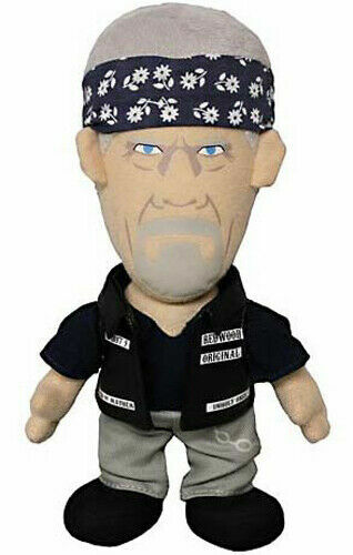 8 Sons of Anarchy Clay Morrow Soft Toy Plush Smash Hit FX TV Series Mezco Toyz Brand New