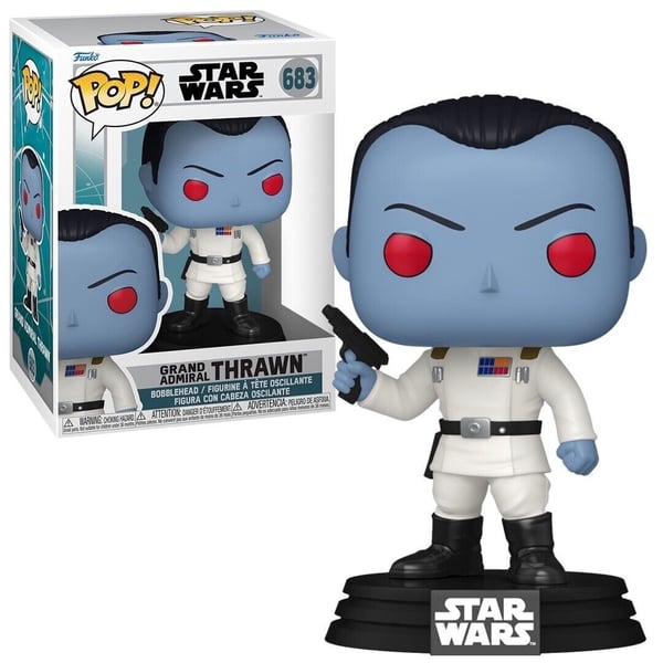 Star Wars Grand Admiral Thrawn Ahsoka #683 Vinyl Figure Funko POP Brand New
