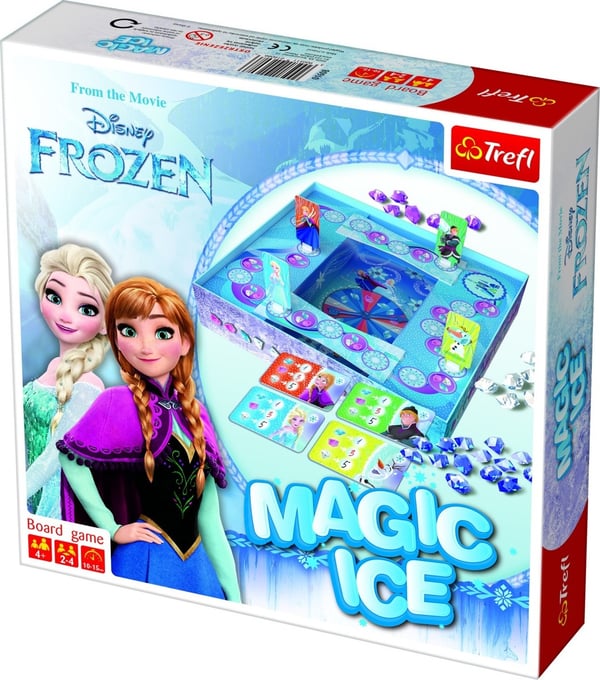 Trefl Disney Magic Ice Frozen Game Anna Elsa Olaf Kristoff Play Challenge Fun Brand New