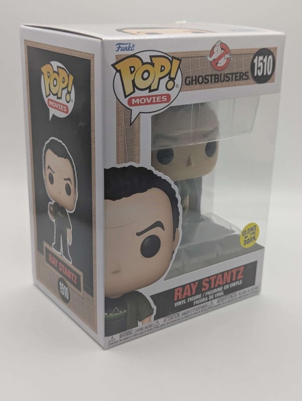 RAY STANTZ Ghostbusters Frozen Empire Funko Pop Movies Glow #1510 Brand New