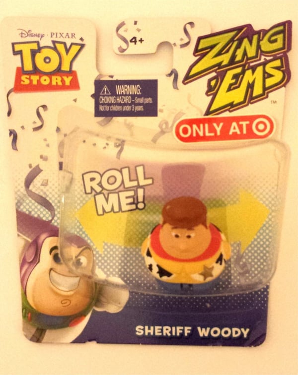 Disney Pixar Toy Story Zing'ems Sheriff Woody by Mattel Brand New