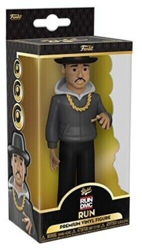 RUN DMC Adidas Hip Hop Retro 5 Collectable Funko Gold Premium Vinyl Figure Brand New