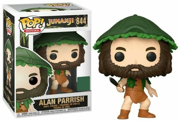 Jumanji Alan Parrish Special Edition Pop Movies Figure #844 Brand New
